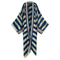Striped Kimono Cardigan – Timeless Chic Open Front Cover Up
