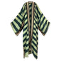 Striped Kimono Cardigan – Timeless Chic Open Front Cover Up